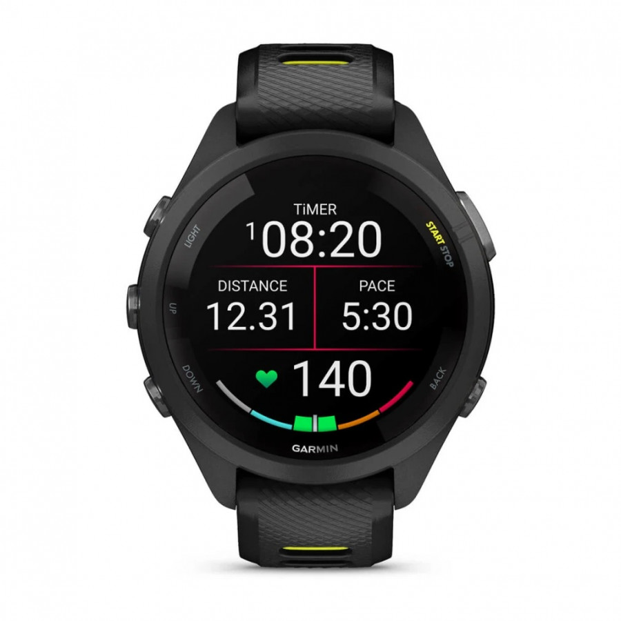 GARMIN Forerunner 265S Black Yellow Shokz Open Run Black sportinis 