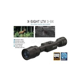 ATN X-SIGHT LTV Ultra Light Day & Night Vision Rifle Scope 3x-9x, 2688x1944, 30mm naktinio matymo taikikliai