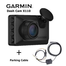 GARMIN Dash Cam™ X110 + Parking Mode Cable vaizdo registratoriai