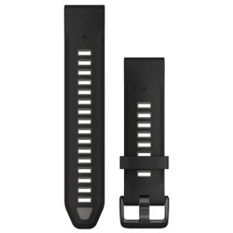 GARMIN QuickFit Band 20mm, Black/Pebble Gray Silicone Band priedas