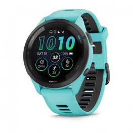 GARMIN Forerunner 265 Aqua / Black sportinis laikrodis