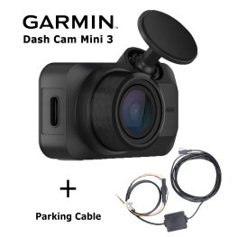 GARMIN Dash Cam™ Mini 3 + Parking Mode Cable vaizdo registratoriai