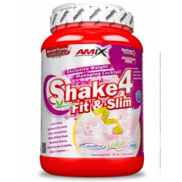 AMIX Shake 4 Fit&Slim 1000g, Vanilla sportinė mityba