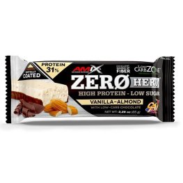 AMIX Low-Carb ZeroHero® Protein Bar 65g, Vanilla Almond sportinė mityba