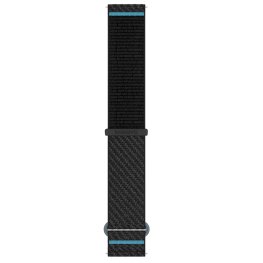 GARMIN Quick Release Band 20mm, Black/Azure ComfortFit Fabric