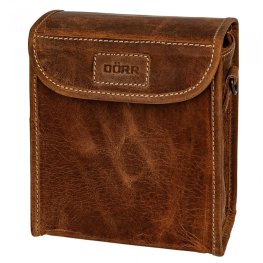 DÖRR LEATHER BINOCULAR CASE KAPSTADT SMALL COGNAC priedas žiūronams