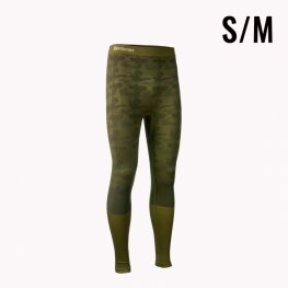 DEERHUNTER Camou Wool Long Johns for men in beech green colour for hunting and outdoors, size S/M rūbai