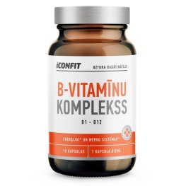 ICONFIT B-vitamin complex (B1 - B12), N90 maisto priedas
