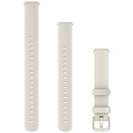 GARMIN Quick Release Band 14mm, Bone Silicone with Lunar Gold Hardware