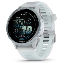 GARMIN Forerunner 570 - 42mm, Cloud Blue Aluminium with Translucent Whitestone/Cloud Blue Band sportinis laikrodis