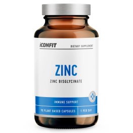 ICONFIT Zinc (Bioactive zinc diglycinate), 25mg, N90 maisto priedas