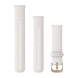 GARMIN Quick Release Band 20mm, Ivory with Cream Gold Hardware priedas