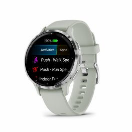 GARMIN Venu 3S, Sage Gray + Passivated sportinis laikrodis