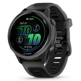 GARMIN Forerunner 570 - 42mm, Slate Gray Aluminium with Translucent Black/ Black Band sportinis laikrodis
