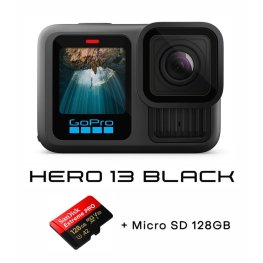 GOPRO HERO13 Black + MicroSD 128 GB sporto kamera