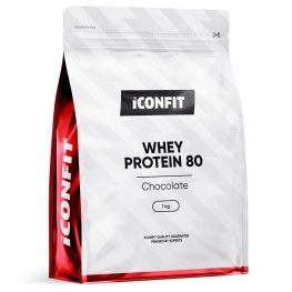 ICONFIT Whey Protein 80 - Chocolate with Stevia sportinė mityba