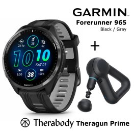 GARMIN Forerunner 965 Black, Gray + Therabody Prime Спортивные часы