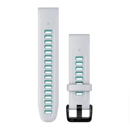 GARMIN QuickFit Band 20mm, Whitestone/Aqua Silicone priedas