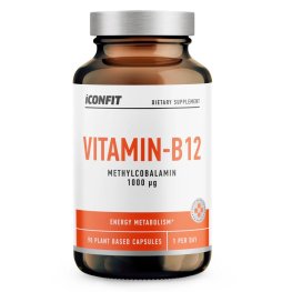 ICONFIT Vitamin B12, N90 maisto priedas