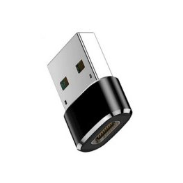 TFO Adapter USB-C - USB black bulk зарядное устройство
