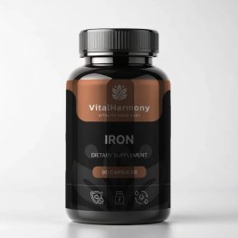 Vital Harmony Iron 49mg 90 capsules maisto priedas