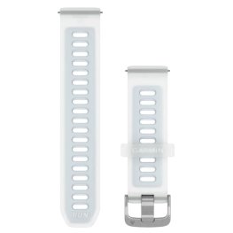 GARMIN Quick Release Band 20mm, Translucent Whitestone/Cloud Blue with Silver Hardware