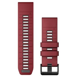 GARMIN QuickFit Band 26mm, Marsala/Graphite Silicone Band