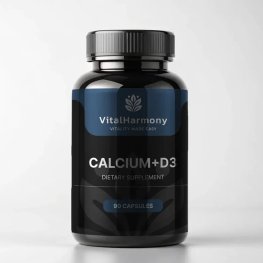 Vital Harmony Кальций + D3  90 капсул пищевая добавка