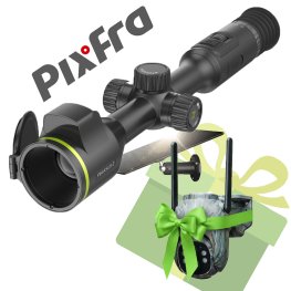 PIXFRA Pegasus 2 PFI-P635 Pro LRF, 35mm, 640 × 512 + gift Huntop E50 trail camera termovizoriai taikiklis