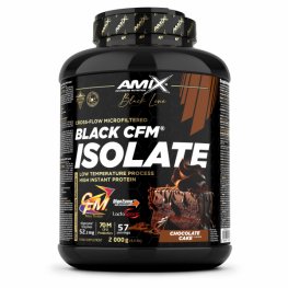 AMIX Black Line Black CFM® Isolate 2000g - chocolate cake sportinė mityba