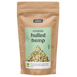 ICONFIT Organic Hulled Hemp Seeds, 200g спортивное питание