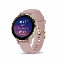 GARMIN Venu 3S, Pink Dawn + Soft Gold sportinis laikrodis